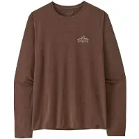 Patagonia L/S Cap Cool Daily Shirt Cloud Crag Maglia funzionale Uomo (XS, marrone)