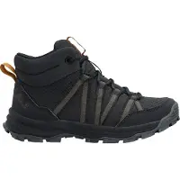 Jack Wolfskin Kid's Wild Hike Texapore Mid Scarpe da trekking Bambini (36, nero)