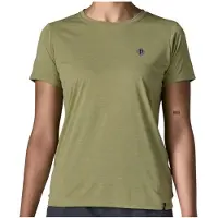 Patagonia Women's Capilene Cool Daily Shirt Hut Tripper Maglia funzionale Donna (S, olivia)