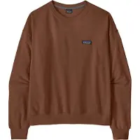 Patagonia Women's Daily Crew Maglione Donna (L, marrone)