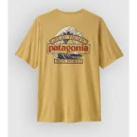 Patagonia Cap Cool Daily Shirt Great Waves Maglia funzionale Uomo (XL, beige)