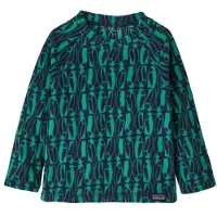 Patagonia Baby's Micro D Crew Pullover in pile Bambini (3 Years, blu)