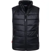 TROLLKIDS Kids Trondheim Vest Gilet sintetico Bambini (116, nero)