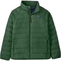 Patagonia Kid's Down Sweater Giacca in piumino Bambini (L, verde/olivia)