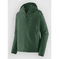 Patagonia R1 Techface Hoody Giacca softshell Uomo (XXL, verde/olivia)