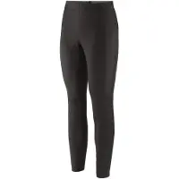 Patagonia Women's Capilene Lightweight Bottoms Intimo sintetico Donna (XS, nero/grigio)