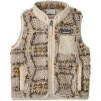 Patagonia Kid's Baby Retro-X Vest Gilet in pile Bambini (12-18 Months, beige)