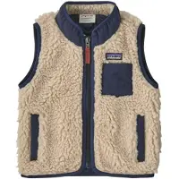 Patagonia Kid's Baby Retro-X Vest Gilet in pile Bambini (5 Years, beige)