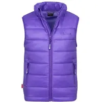 TROLLKIDS Kids Trondheim Vest Gilet sintetico Bambini (92, lilla)