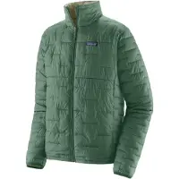 Patagonia - Piumino ultraleggero e comprimibile - M's Micro Puff Jkt Canopy Green per Uomo in Nylon - Taglia XL - Verde
