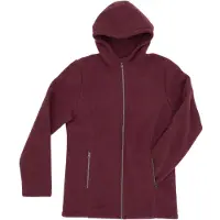 Engel Hooded Jacket Giacca di lana Uomo (46/48, rosso)