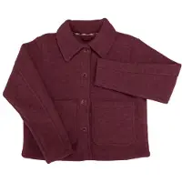 Engel Women's Cropped Jacket Giacca di lana Donna (38/40, rosso)