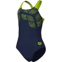 Arena Costume intero blu / lime