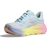 Hoka One One - Scarpe da running - Bondi 9 W Glimmering Blue/Overcast per Donne in Poliestere Riciclato - Taglia 37 1/3