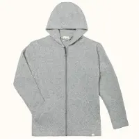 Engel Women's Kapuzenjacke Giacca di merino Donna (34/36, grigio/bianco)