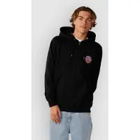 Rip Curl Wettie Passage Icon Zip Thru Felpa con cappuccio Uomo (L, nero)