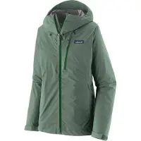 Patagonia - Giacca impermeabile e antivento - W's Granite Crest Rain Jkt Canopy Green per Donne in Nylon - Taglia L - Verde