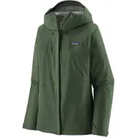 Patagonia - Giacca da trekking impermeabile e traspirante - W's Torrentshell 3L Rain Jkt Canopy Green per Donne - Taglia XS - Verde