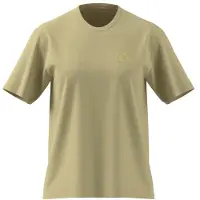Adidas Women's MT Logo Tech Tee Maglia funzionale Donna (M, beige/olivia)