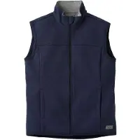 Disana Weste Gilet in lana merino Uomo (50, blu)
