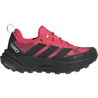 Adidas - Scarpe escursionismo in GORE-TEX - Terrex Free Hiker 3 Low GTX W Pure Turbo per Donne - Taglia 5 UK - Rosa
