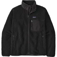 Patagonia - Giacca di pile calda e antivento - M's Classic Retro-X Jkt Black per Uomo - Taglia L - Nero