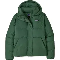Patagonia - Giacca isolante in piumino naturale - W's Sisar Down Hoody Jkt Canopy Green per Donne in Nylon - Taglia XS - Verde