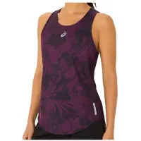 Asics Women's Fujitrail Tank Maglia da corsa Donna (S, lilla)
