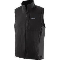 Patagonia R1 Vest Gilet in pile Uomo (S, nero)
