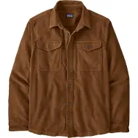 Patagonia Corduroy Shirt Camicia Uomo (S, marrone)