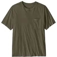 Patagonia Daily Pocket Tee T-shirt Uomo (XXL, marrone)