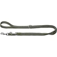 Hunter Verstellbare Führleine Maldon 3.0 Guinzagli per cani (Width: 1,5 cm, Length 200 cm, grigio)