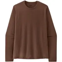 Patagonia Long-Sleeved Capilene Cool Trail Shirt Maglia funzionale Uomo (L, marrone)