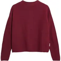 Armedangels Women's Merinaa Links Links Sweater Maglione Donna (XL, rosso)
