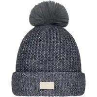 Barts Kid's Meadew Beanie Berretto Bambini (55 cm, grigio/blu)