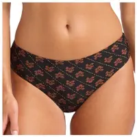 Seafolly Women's Batik Bloom Retro Pant Parte inferiore bikini Donna (42, arancione)