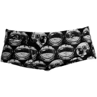 Funky Trunks Classic Trunks Pantaloncino da bagno Uomo (L, grigio/nero)