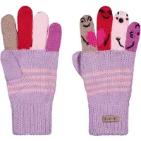 Barts Kid's Puppet Gloves Guanti Bambini (3, lilla/fuchsia)
