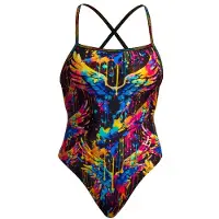 Funkita Women's Strapped In One Piece Costume intero Donna (36, variopinto)