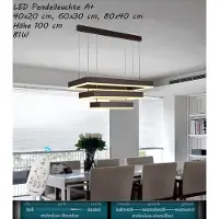 Eurotondisplay DD146-3 Plafoniera LED con telecomando Colore della luce/luminosità regolabile