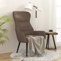 Prolenta Casa esclusiva - Poltrona relax Taupe Stoff