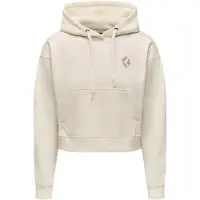 Black Diamond Women's Pine Diamond Po Cropped Hoody Felpa con cappuccio Donna (M, beige)