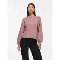 Vila Visapna Scollo Rotondo Pullover A Maglia