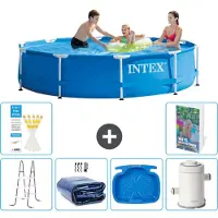 Intex Piscina fuori terra a struttura - 305x76 cm - 5 pezzi - Modello S144