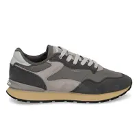 HOFF per uomo. 22602417 Sneakers grigie in pelle stile retrò da città (45), Basso, Camoscio, Stringhe, Casual, Grigio