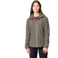 Vaude Women's Skomer Winter Fleece Jacket Giacca in pile Donna (34, grigio)