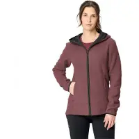 Vaude Women's Neyland Fleece Hoody II Giacca in pile Donna (40, lilla/marrone)