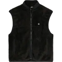 Element - Giacca senza maniche in sherpa - Classic Sherpa Vest Flint Black per Uomo in Poliestere Riciclato - Taglia L - Nero