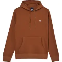Element - Felpa con cappuccio - Icon Embroidery Hooded Sweatshirt Sepia per Uomo in Cotone - Taglia XL - Marrone