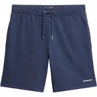 Superdry per uomo. M7110481A Pantaloncini Plain Blu Marino (XXL), Casual, Poliestere, Navy